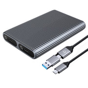 ORICO AM2C3-2SN Custodia SSD M.2 NVME + SATA a doppio alloggiamento, AM2C3-2SN