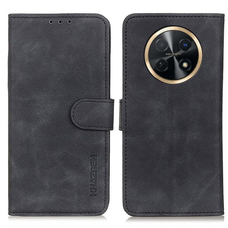 KHAZNEH Custodia per cellulare in pelle con vibrazione orizzontale a trama retrò, For Huawei nova 11i/Enjoy 60 Pro, For Huawei Nova Y91 4G / Enjoy 60X, For Huawei Mate 60, For Huawei nova 11 Pro 4G/nova 11 Ultra 4G, For Huawei Mate 60 Pro              ...