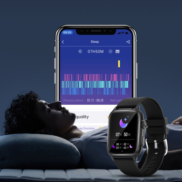 KT64 Smart Watch con schermo IPS da 1,96 pollici supporta chiamate Bluetooth/monitoraggio dell'ossigeno nel sangue