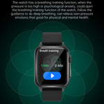 KT64 Smart Watch con schermo IPS da 1,96 pollici supporta chiamate Bluetooth/monitoraggio dell'ossigeno nel sangue