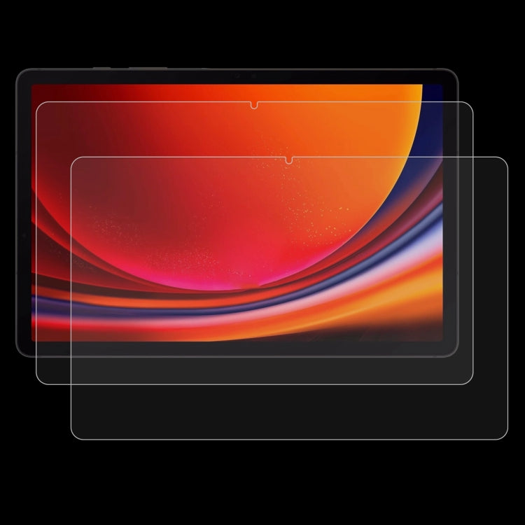 Pellicola in vetro temperato antideflagrante da 2 pezzi 9H 0,3 mm, For Galaxy Tab S12+ 12.4 inch, For Galaxy Tab S12 Ultra 14.6 inch, For Samsung Galaxy Tab S11 Ultra 14.6, For Samsung Galaxy Tab S10 FE+ 13.1, For Samsung Galaxy Tab S10 Ultra 14.6     ...