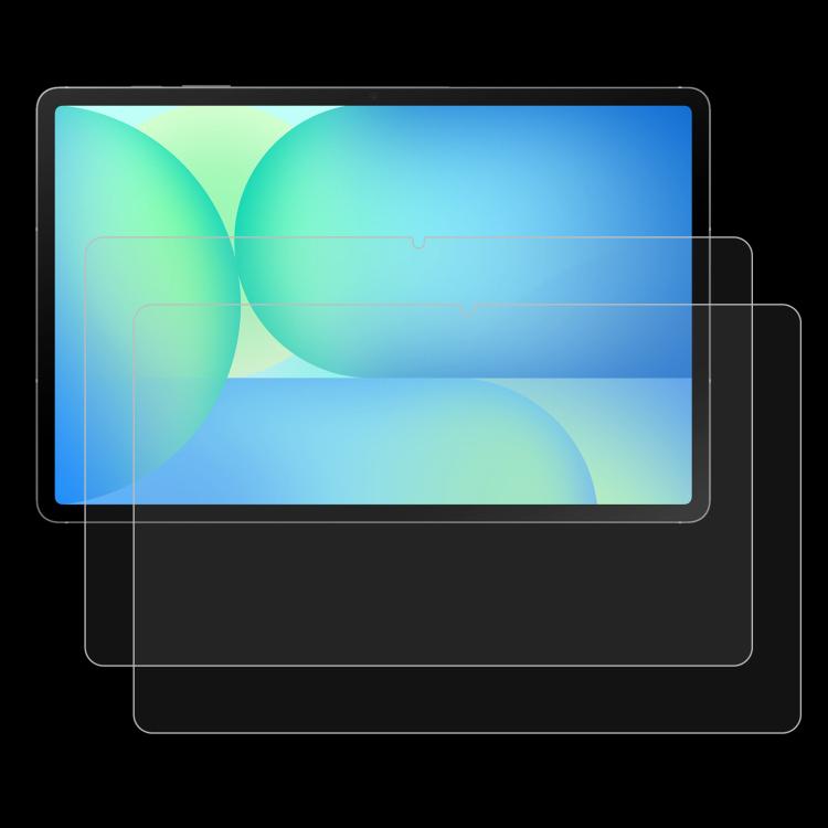 Pellicola in vetro temperato antideflagrante da 2 pezzi 9H 0,3 mm, For Galaxy Tab S12+ 12.4 inch, For Galaxy Tab S12 Ultra 14.6 inch, For Samsung Galaxy Tab S11 Ultra 14.6, For Samsung Galaxy Tab S10 FE+ 13.1, For Samsung Galaxy Tab S10 Ultra 14.6     ...
