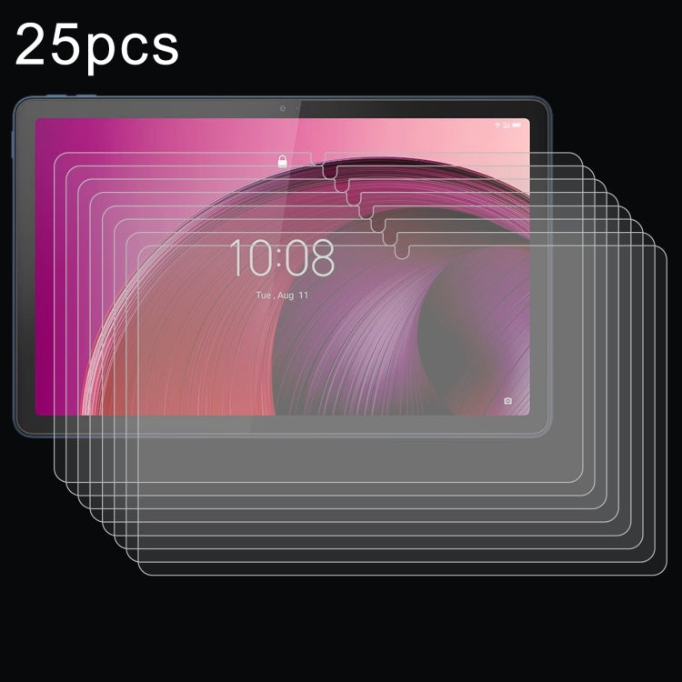 Pellicola in vetro temperato antideflagrante da 25 pezzi 9H 0,3 mm, For Lenovo Tab M10 5G, For Lenovo Legion Y700 2023, For Lenovo Qitian K9, For Lenovo Tab Extreme, For Lenovo IdeaPad Duet 3 11, For Lenovo Qitian K11 Gen2, For Lenovo K10 TB330 11     ...