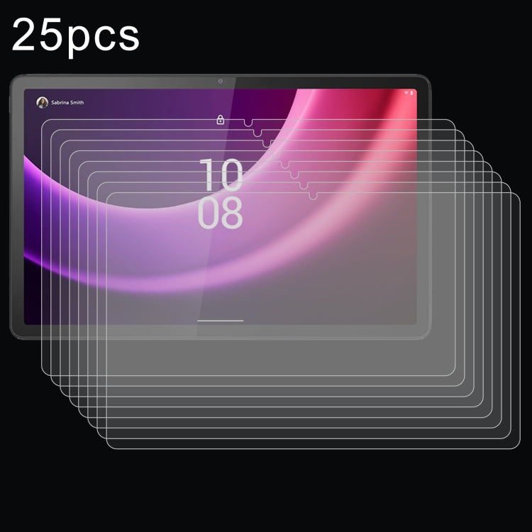 Pellicola in vetro temperato antideflagrante da 25 pezzi 9H 0,3 mm, For Lenovo Tab M10 5G, For Lenovo Legion Y700 2023, For Lenovo Qitian K9, For Lenovo Tab Extreme, For Lenovo IdeaPad Duet 3 11, For Lenovo Qitian K11 Gen2, For Lenovo K10 TB330 11     ...