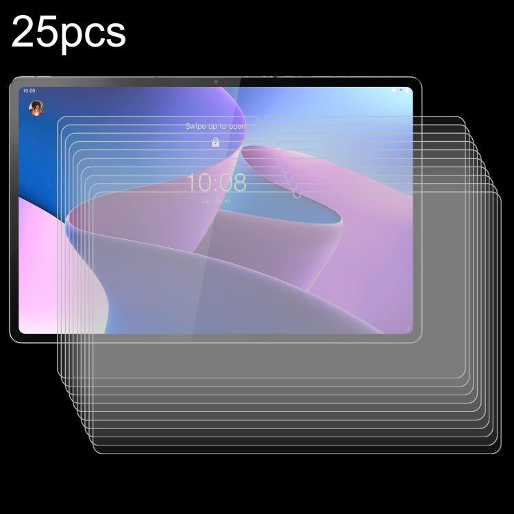 Pellicola in vetro temperato antideflagrante da 25 pezzi 9H 0,3 mm, For Lenovo Legion Y900 13 inch, For Lenovo ThinkTab X11 Gen 1 10.95 inch, For Lenovo Idea Tab Pro Gen2, For Lenovo Xiaoxin GT / Xiaoxin Pro 13, For Lenovo Tab Plus Gen2 12.1           ...