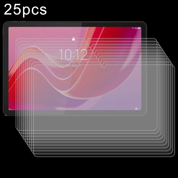 Pellicola in vetro temperato antideflagrante da 25 pezzi 9H 0,3 mm, For Lenovo Tab M10 5G, For Lenovo Legion Y700 2023, For Lenovo Qitian K9, For Lenovo Tab Extreme, For Lenovo IdeaPad Duet 3 11, For Lenovo Qitian K11 Gen2, For Lenovo K10 TB330 11     ...