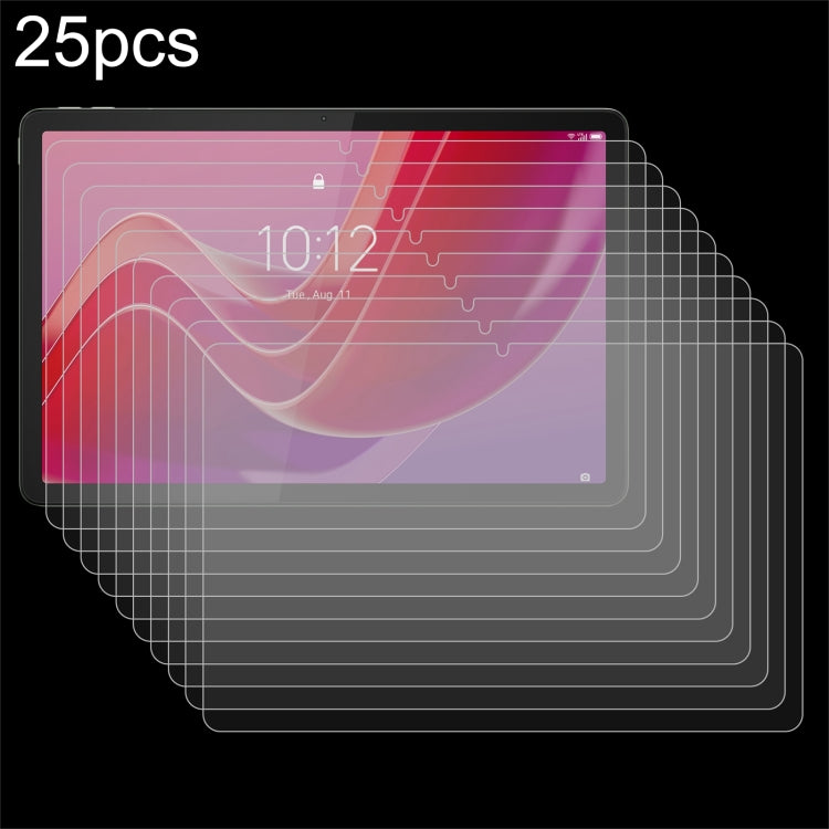 Pellicola in vetro temperato antideflagrante da 25 pezzi 9H 0,3 mm, For Lenovo Tab M10 5G, For Lenovo Legion Y700 2023, For Lenovo Qitian K9, For Lenovo Tab Extreme, For Lenovo IdeaPad Duet 3 11, For Lenovo Qitian K11 Gen2, For Lenovo K10 TB330 11     ...