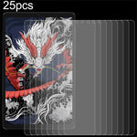 Pellicola in vetro temperato antideflagrante da 25 pezzi 9H 0,3 mm, For Lenovo Legion Y900 13 inch, For Lenovo ThinkTab X11 Gen 1 10.95 inch, For Lenovo Idea Tab Pro Gen2, For Lenovo Xiaoxin GT / Xiaoxin Pro 13, For Lenovo Tab Plus Gen2 12.1           ...