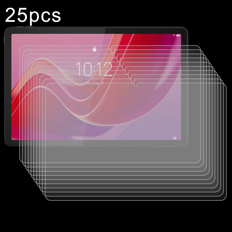 Pellicola in vetro temperato antideflagrante da 25 pezzi 9H 0,3 mm, For Lenovo Tab M10 5G, For Lenovo Legion Y700 2023, For Lenovo Qitian K9, For Lenovo Tab Extreme, For Lenovo IdeaPad Duet 3 11, For Lenovo Qitian K11 Gen2, For Lenovo K10 TB330 11     ...