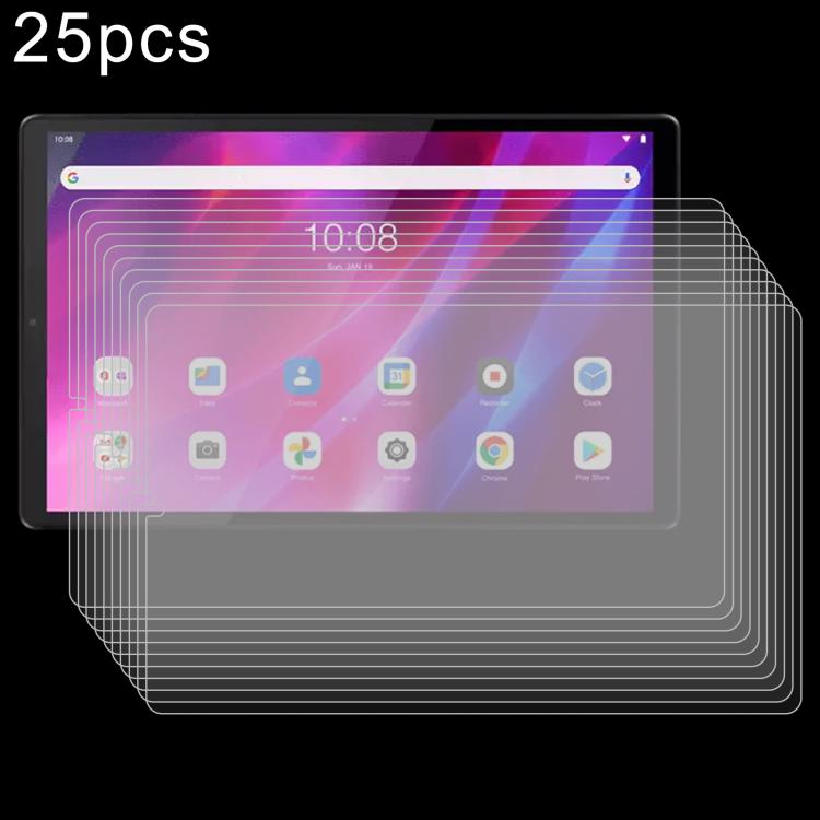 Pellicola in vetro temperato antideflagrante da 25 pezzi 9H 0,3 mm, For Lenovo Legion Y900 13 inch, For Lenovo ThinkTab X11 Gen 1 10.95 inch, For Lenovo Idea Tab Pro Gen2, For Lenovo Xiaoxin GT / Xiaoxin Pro 13, For Lenovo Tab Plus Gen2 12.1           ...