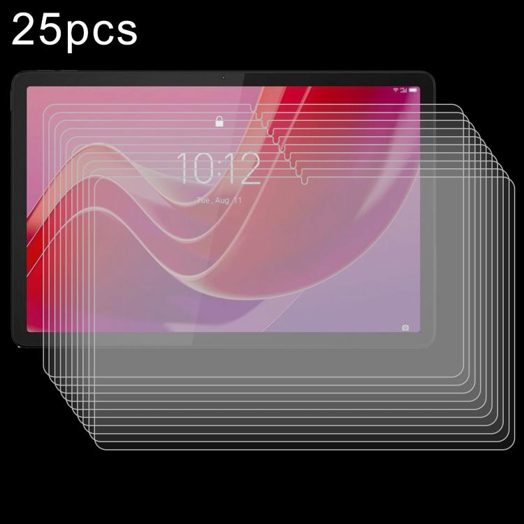 Pellicola in vetro temperato antideflagrante da 25 pezzi 9H 0,3 mm, For Lenovo Chromebook Duet EDu G2 10.95, For Lenovo IdeaPad Tablet 11 inch, For Lenovo Tab K11 Gen2 11 inch, For Lenovo Qitian D12 12.4 inch, For Lenovo Lecoo Pad 12.7 inch            ...