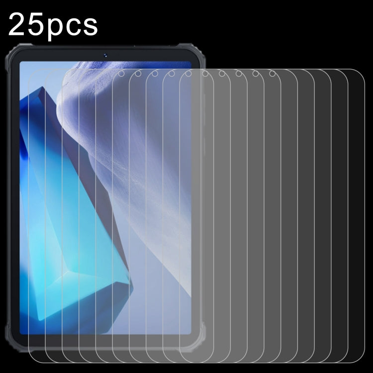 Pellicola in vetro temperato antideflagrante da 25 pezzi 9H 0,3 mm, For Oukitel RT10 11 inch, For Oukitel RT5 / RT2 / RT1, For Oukitel OT9 Smart Tablet 11, For Oukitel OT6 10.1, For Oukitel RT3 / RT3 Pro / RT3 Plus, For Oukitel RT9 10.1, For Oukitel OT...