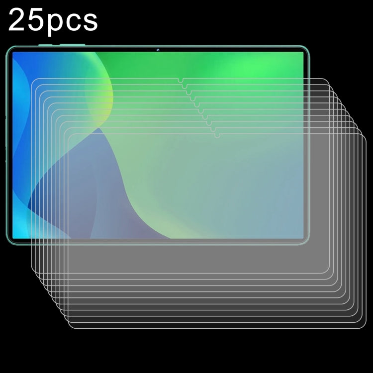 Pellicola in vetro temperato antideflagrante da 25 pezzi 9H 0,3 mm, For Oukitel RT10 11 inch, For Oukitel RT5 / RT2 / RT1, For Oukitel OT9 Smart Tablet 11, For Oukitel OT6 10.1, For Oukitel RT3 / RT3 Pro / RT3 Plus, For Oukitel RT9 10.1, For Oukitel OT...