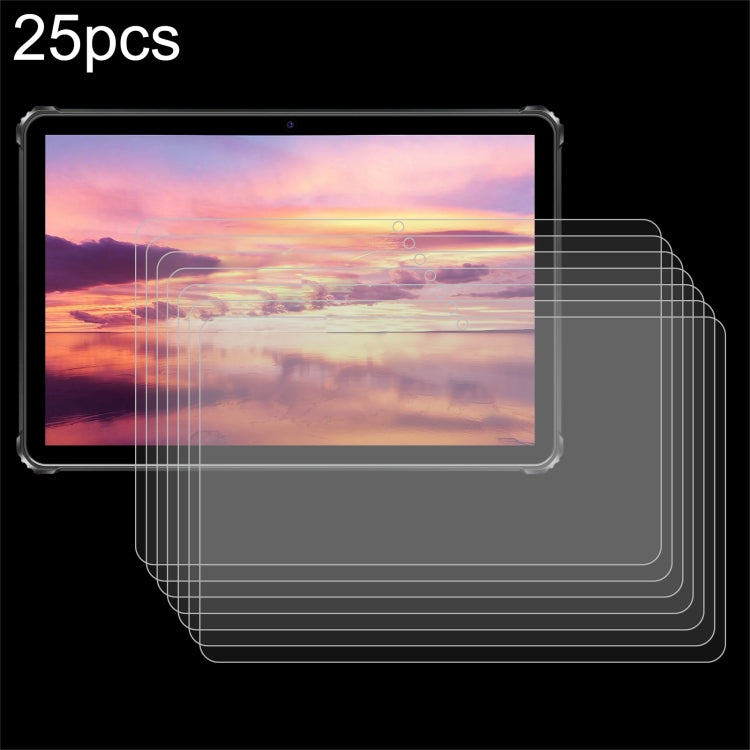 Pellicola in vetro temperato antideflagrante da 25 pezzi 9H 0,3 mm, For Oukitel RT10 11 inch, For Oukitel RT5 / RT2 / RT1, For Oukitel OT9 Smart Tablet 11, For Oukitel OT6 10.1, For Oukitel RT3 / RT3 Pro / RT3 Plus, For Oukitel RT9 10.1, For Oukitel OT...