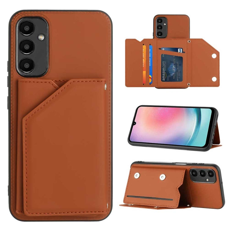 Custodia con slot carte per Samsung Galaxy A24 4G