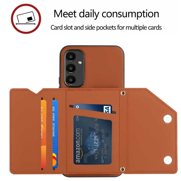 Custodia con slot carte per Samsung Galaxy A24 4G