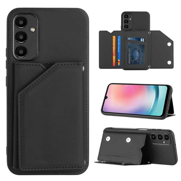 Custodia con slot carte per Samsung Galaxy A24 4G