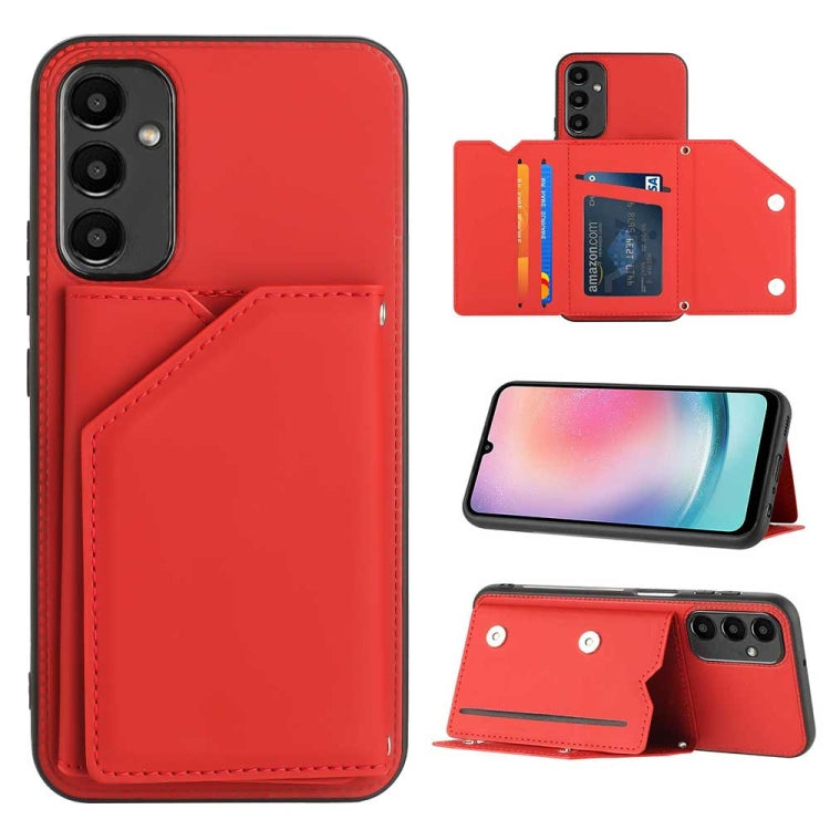 Custodia con slot carte per Samsung Galaxy A24 4G