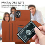 Custodia con slot carte per Samsung Galaxy S24+ 5G