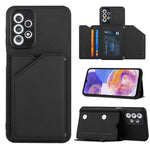 Custodia TPU e PU con slot carte per Samsung Galaxy A04