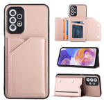 Custodia TPU e PU con slot carte per Samsung Galaxy A04