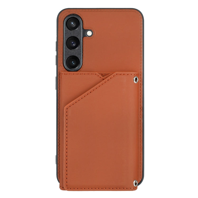 Custodia TPU con slot carte per Samsung Galaxy S24 5G