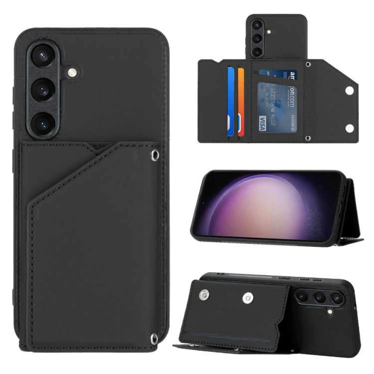 Custodia con slot carte per Samsung Galaxy S24+ 5G