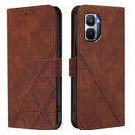 Custodia per cellulare in pelle con flip in rilievo 3D a tracolla, For Infinix GT 50 Pro 5G, For Infinix Note Edge 5G Global, For Infinix Smart 20 4G / X6840, For Infinix Note 60 5G / Note 60 Pro 5G
