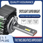 P15 1 paio D2S / D2R DC10-32V / 35W / 6000K / 4000LM IP68 Faro LED per auto impermeabile, D2S / D2R