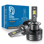 P15 1 paio D2S / D2R DC10-32V / 35W / 6000K / 4000LM IP68 Faro LED per auto impermeabile, D2S / D2R