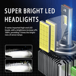 P15 1 paio D4S / D4R DC10-32V / 35W / 6000K / 4000LM IP68 Faro LED per auto impermeabile, D4S / D4R