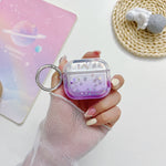 Custodia protettiva per auricolari Bluetooth con glitter trasparente, For AirPods Pro 2, For AirPods 3, For AirPods Pro
