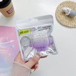 Custodia protettiva per auricolari Bluetooth con glitter trasparente, For AirPods Pro 2, For AirPods 3, For AirPods Pro