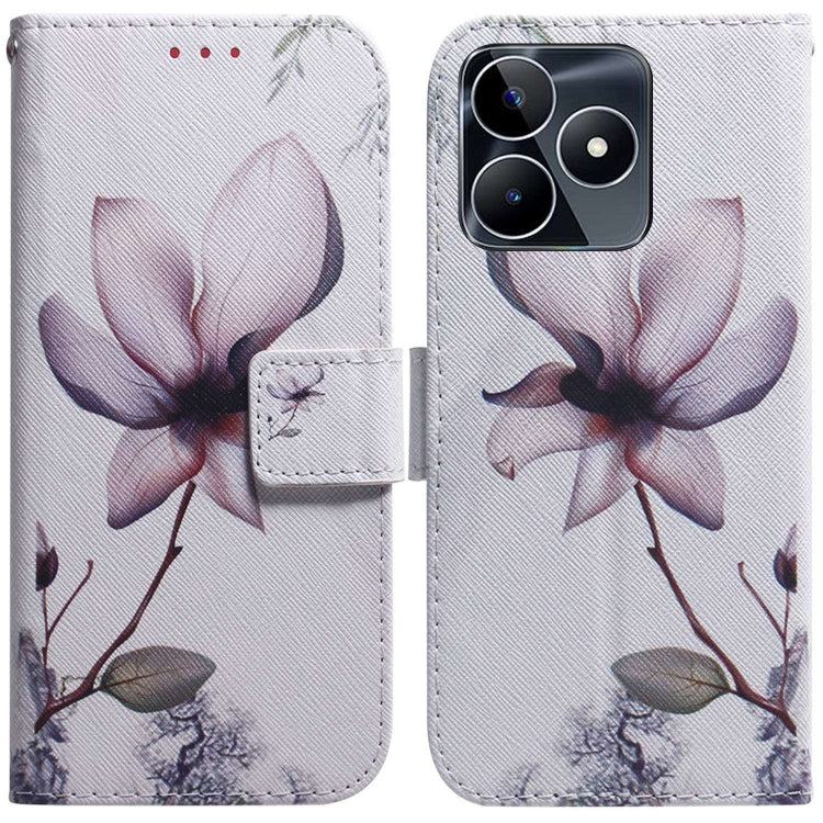 Custodia per cellulare in pelle flip con disegno colorato, For Realme 11 Pro / 11 Pro+ / Narzo 60 Pro, For Realme C53 / Narzo N53
