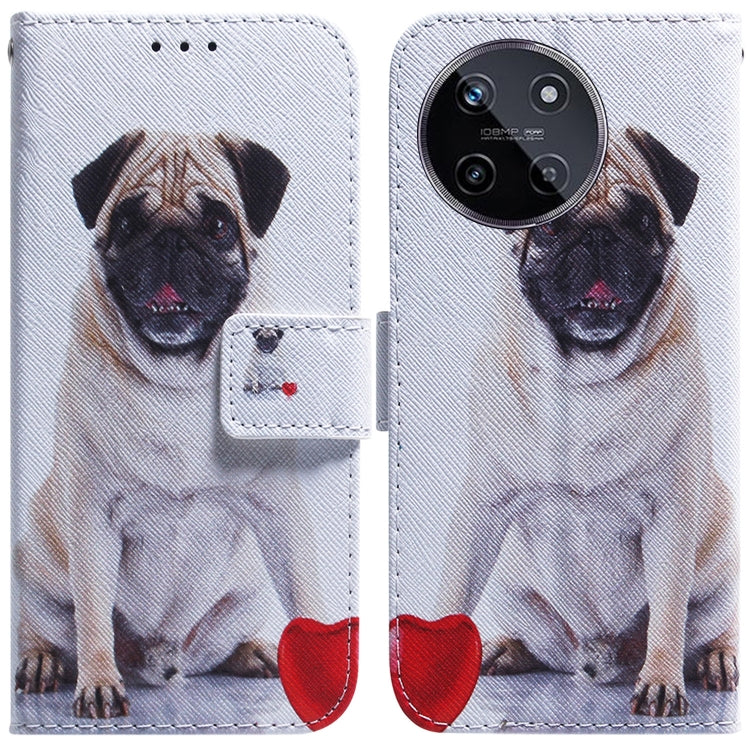 Custodia per cellulare in pelle flip con disegno colorato, For Realme C67 4G Global, For Realme 11 4G Global
