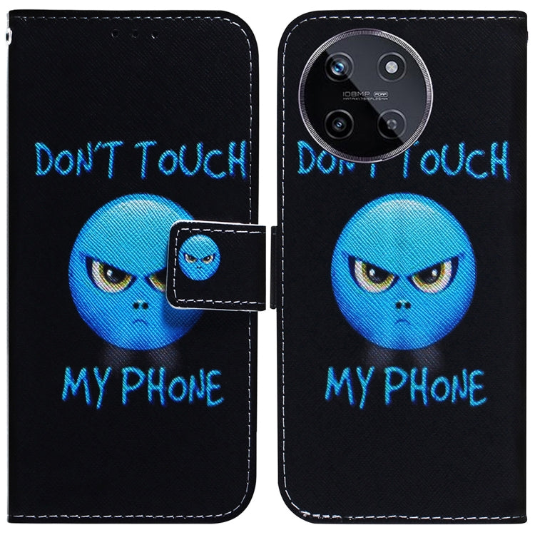 Custodia per cellulare in pelle flip con disegno colorato, For Realme C67 4G Global, For Realme 11 4G Global