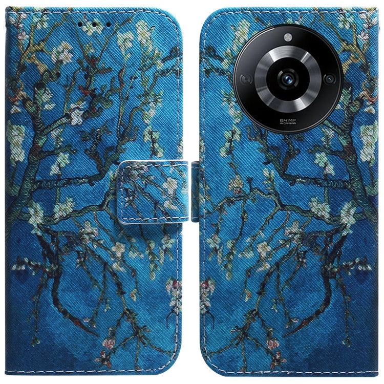 Custodia per cellulare in pelle flip con disegno colorato, For Realme 11 5G/Narzo 60 India Version, For Realme 11 5G Global