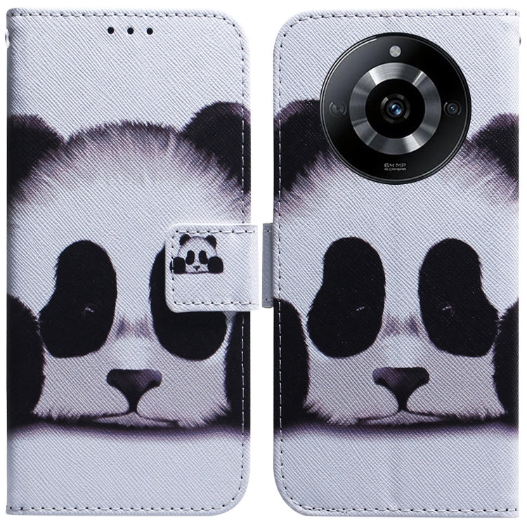 Custodia per cellulare in pelle flip con disegno colorato, For Realme 11 5G/Narzo 60 India Version, For Realme 11 5G Global