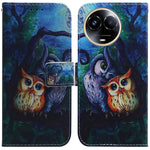 Custodia per cellulare in pelle flip con disegno colorato, For Realme 11 5G/Narzo 60 India Version, For Realme 11 5G Global