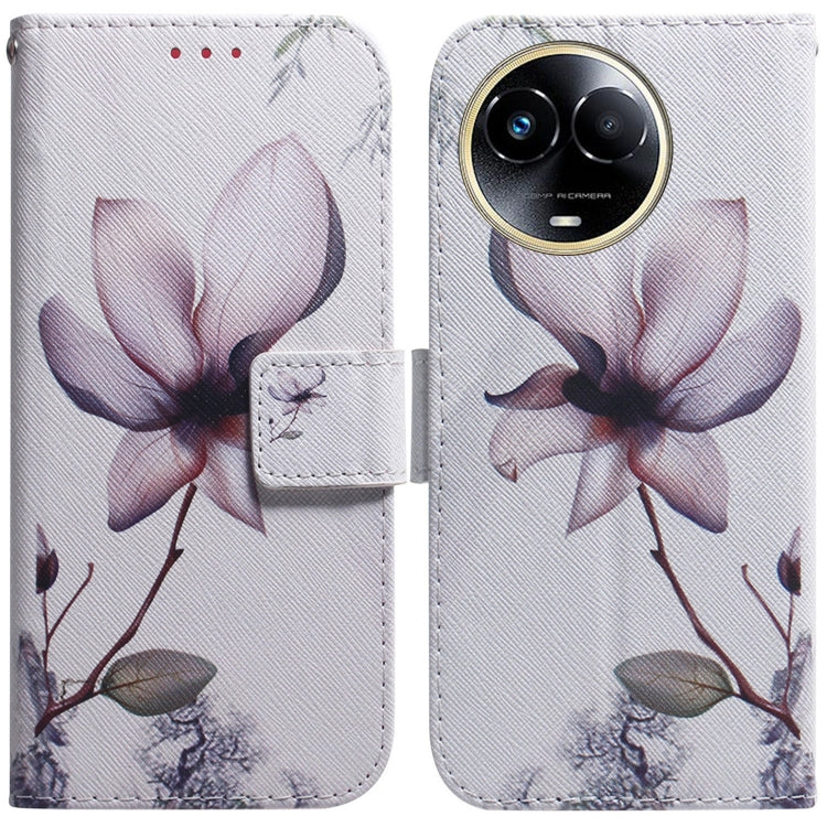 Custodia per cellulare in pelle flip con disegno colorato, For Realme 11 5G/Narzo 60 India Version, For Realme 11 5G Global