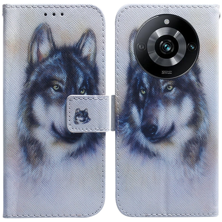Custodia per cellulare in pelle flip con disegno colorato, For Realme 11 Pro / 11 Pro+ / Narzo 60 Pro, For Realme C53 / Narzo N53