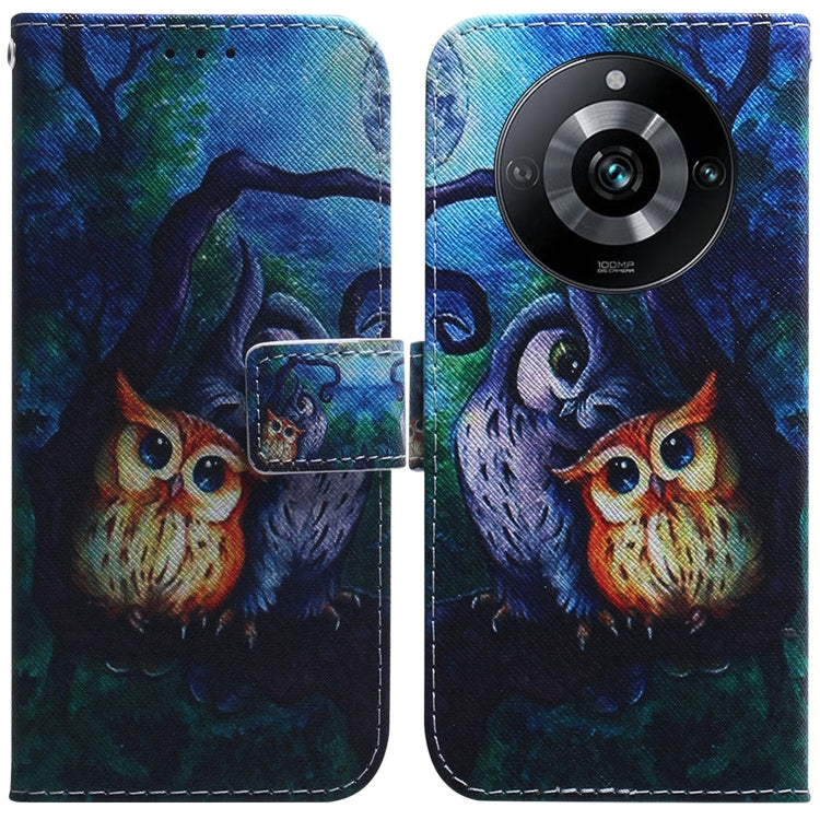 Custodia per cellulare in pelle flip con disegno colorato, For Realme 11 Pro / 11 Pro+ / Narzo 60 Pro, For Realme C53 / Narzo N53