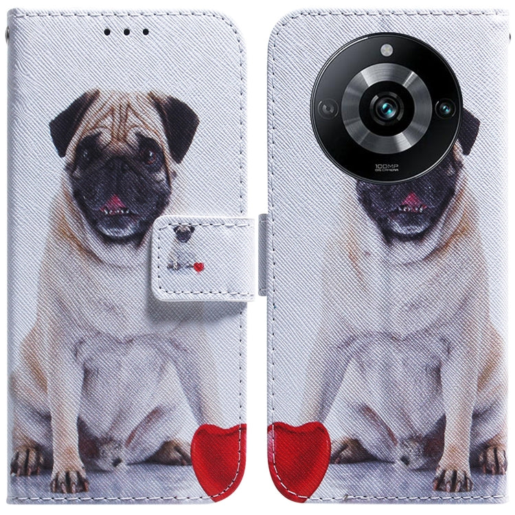 Custodia per cellulare in pelle flip con disegno colorato, For Realme 11 Pro / 11 Pro+ / Narzo 60 Pro, For Realme C53 / Narzo N53