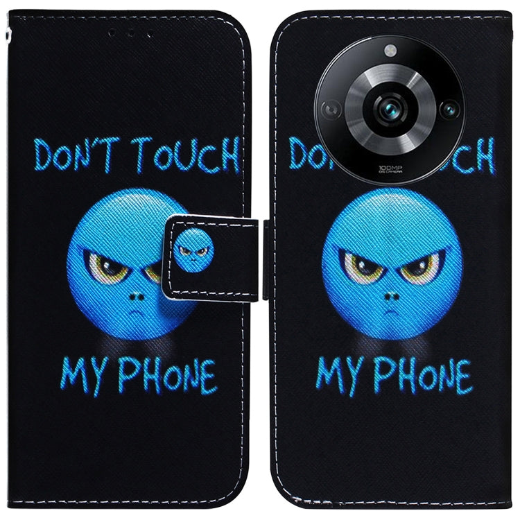Custodia per cellulare in pelle flip con disegno colorato, For Realme 11 Pro / 11 Pro+ / Narzo 60 Pro, For Realme C53 / Narzo N53