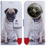 Custodia per cellulare in pelle flip con disegno colorato, For Realme 12+, For Realme 12 Pro+ Global
