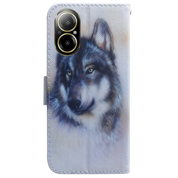 Custodia per cellulare in pelle flip con disegno colorato, For Realme C67 4G Global, For Realme 11 4G Global
