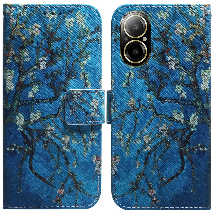 Custodia per cellulare in pelle flip con disegno colorato, For Realme C67 4G Global, For Realme 11 4G Global