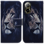 Custodia per cellulare in pelle flip con disegno colorato, For Realme C67 4G Global, For Realme 11 4G Global