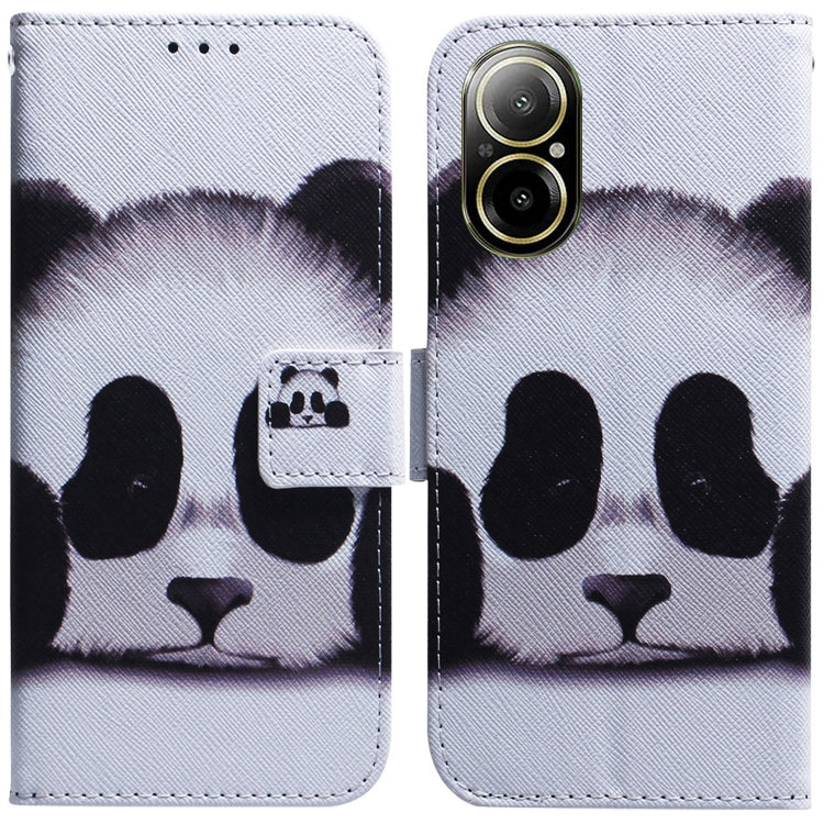 Custodia per cellulare in pelle flip con disegno colorato, For Realme C67 4G Global, For Realme 11 4G Global