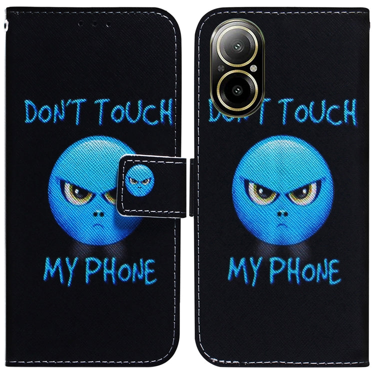 Custodia per cellulare in pelle flip con disegno colorato, For Realme C67 4G Global, For Realme 11 4G Global